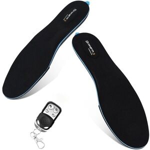 NEW Dr Warm R3 Unisex Heated Shoe Insoles Inserts with Remote Mens Womens Foot